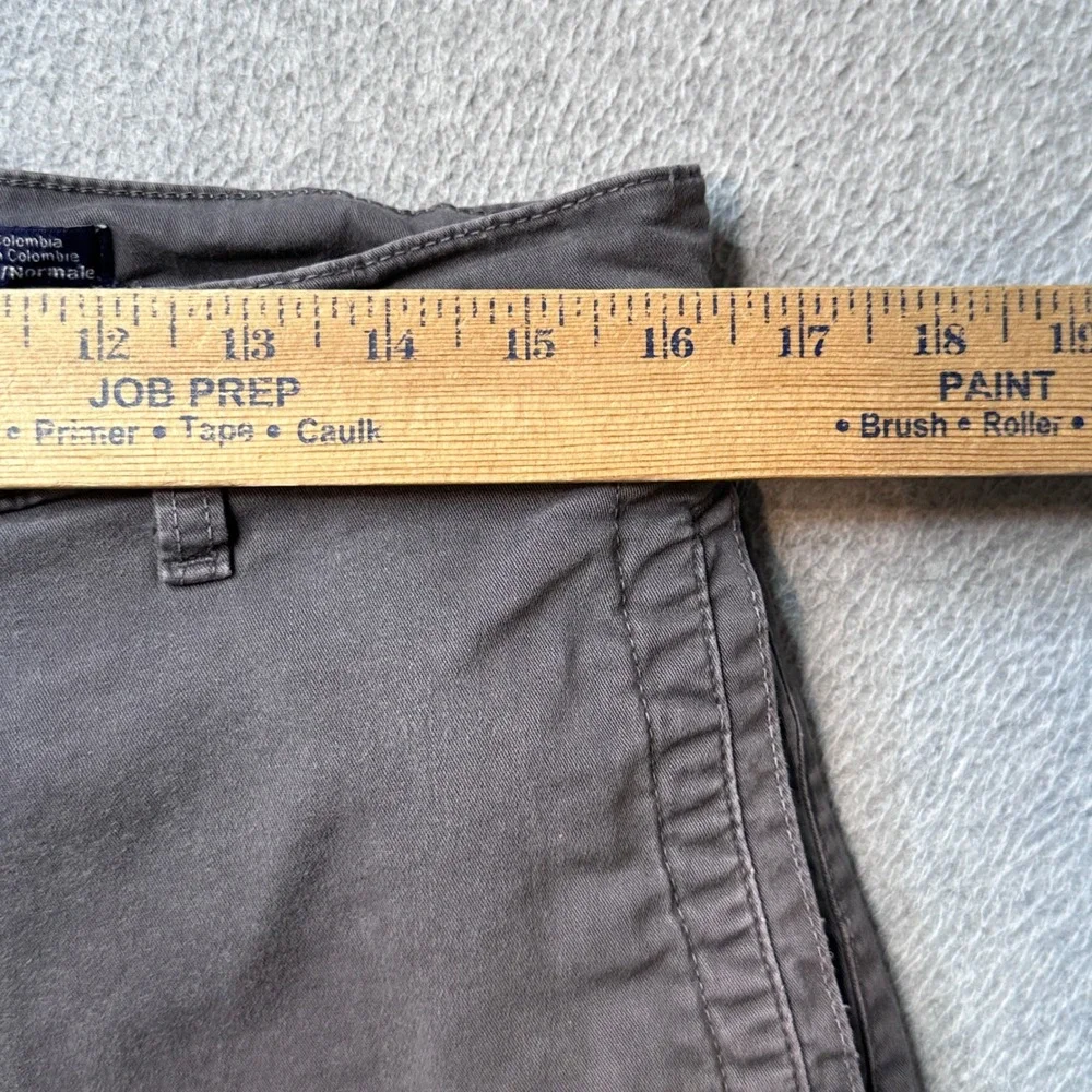 The North Face Pants Mens 34x30 Gray Chino Straight Leg Cotton Stretch Casual